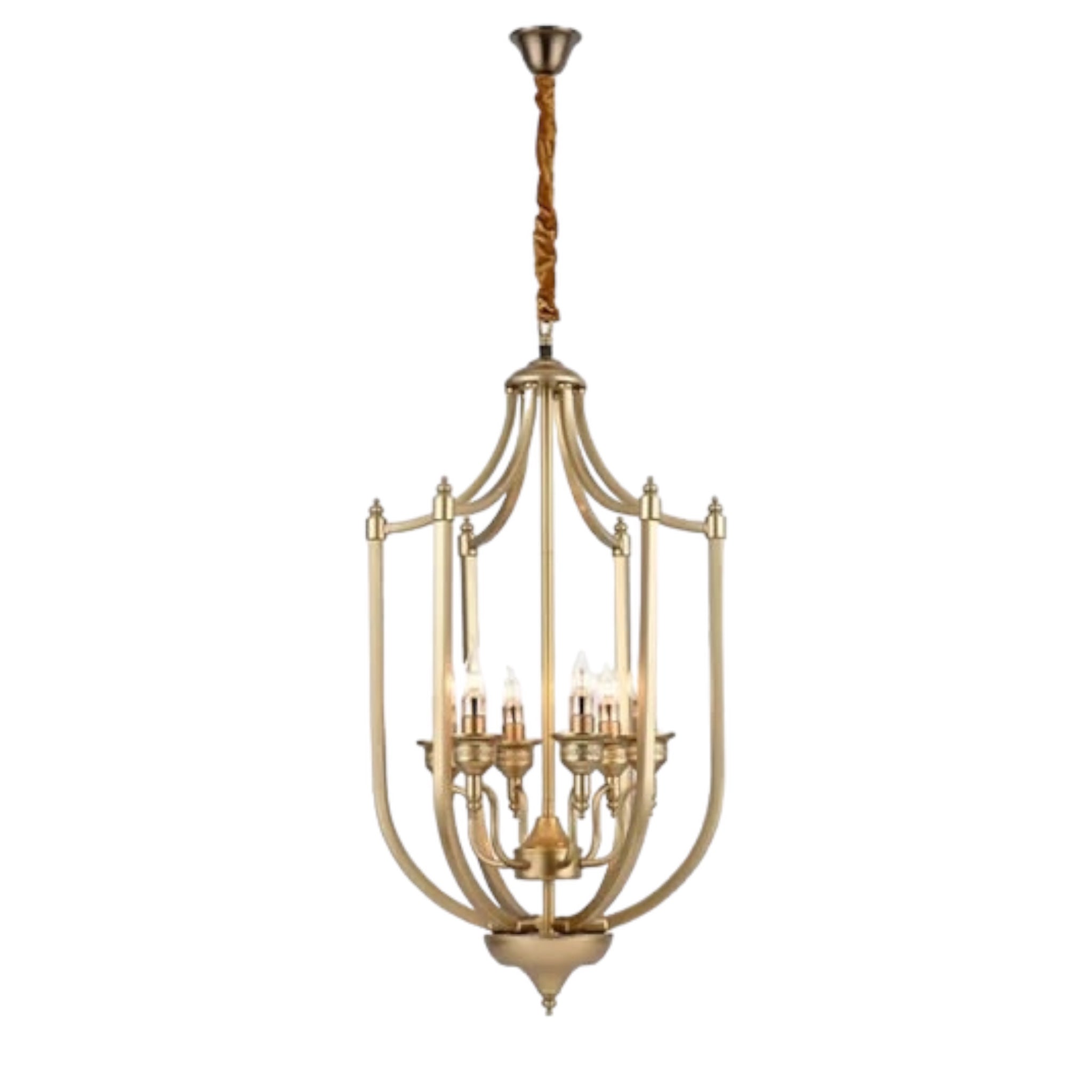 Luxware Skylark Gold Chandelier 42 x 83 cm